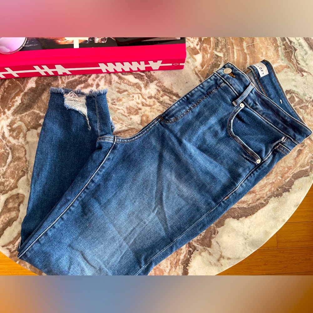 Made and Loved loft Jeans Size 10/30 - Picture 1 of 4